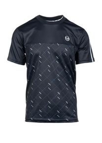 Sergio Tacchini Funktionsshirt 'Scotland' Herren Gr&ouml;&szlig;e XL blau / schwarz / wei&szlig;