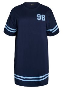 ZIZZI Tunika 'ENILLA' Damen Gr&ouml;&szlig;e XL/XXL navy / hellblau