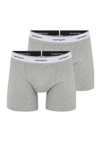 Carhartt Work In Progress Carhartt WIP, Hommes Boxers, gris chin&eacute; / blanc