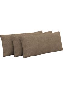 Sit & More Sit & More, sit&more Auflagekissen &raquo;Emely&laquo;, hellbraun, 100% Polyester, B/H/T: 65 cm x 25 cm x 10 cm