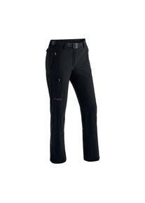 Maier Sports, Unisex, Funktionshose &raquo;Rechberg&laquo; Unisex Outdoorhose gef&uuml;ttert, Wanderhose mit 4 RV-Taschen, Regular Fit, schwarz, 18, Kurzgr&ouml;ssen, Warme