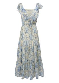 Influencer, Femmes Robe 'Sky floral', multicolore