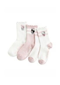 Cool Club Socken M&auml;dchen Gr&ouml;&szlig;e 37/39 hellpink / wei&szlig;