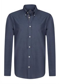 Jimmy Sanders Hemd Herren Gr&ouml;&szlig;e 39/40 navy