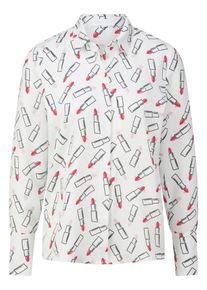 St. Emile - Long-Bluse, weiss, Gr. 46, Viskose