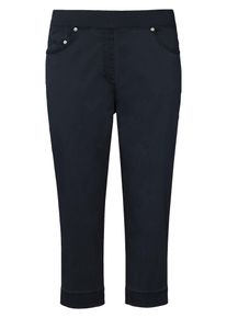 Brax - ProForm Slim-Caprihose Modell Pamina Capri, blau, Gr. 21, Baumwolle