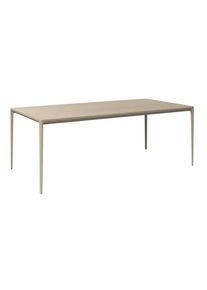 Dieter Knoll Collection Dieter Knoll Gartentisch , Beige , Metall, Stein , rechteckig , konisch , 90x73x180 cm , Gartenm&ouml;bel, Gartentische, Gartentische