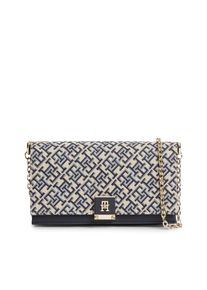 Tommy Hilfiger Clutch Damen Gr&ouml;&szlig;e One Size beige / navy / hellblau