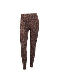adidas Performance, Femmes Pantalon de sport 'Optime Power', chocolat / brocart