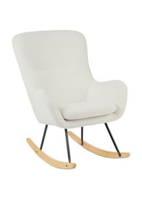 Jimmylee Stillstuhl , Naturfarben, Schwarz, Weiss , Textil , Kautschukholz,Kautschukholz , massiv,massiv , Uni , 74.5x99x80.5 cm , F&uuml;ttern, Stillen, Stillst&uuml;hle