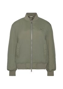 Calvin Klein Jeans, Unisex, Bomberjacke ohne Kapuze Regular fit mit Stehkragen, dusty olive, M (40), Jacke von Calvin Klein Jeans Womanswear