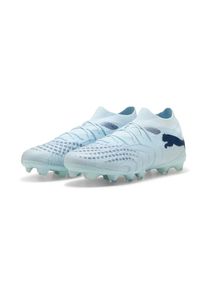 Puma, Unisex, Puma Fussballschuh &raquo;FUTURE 9 MATCH FG/AG&laquo; f&uuml;r Rasenpl&auml;tze, kn&ouml;chelhohe Form, mit Schn&uuml;rung, aus Synthetik, icy blau, blau jewel, 47, 