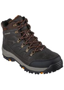 Skechers, Herren, Outdoorschuh &raquo;RELMENT&laquo; mit wasserabweisender Membrane, dunkelbraun, 46, Sportiver Schn&uuml;rboots - ideal f&uuml;r Outdooraktivit&auml;ten