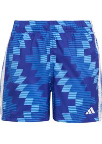 Adidas FB AOP SH 5IN Y Badehose Jungen - Gr&ouml;&szlig;e 128 - blau