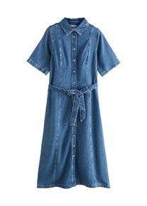 next Blusenkleid Damen Gr&ouml;&szlig;e 44 blue denim Winterkleid