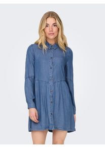 Only Kleid 'ONLCHARIS' Damen Gr&ouml;&szlig;e 38 blue denim Sommerkleid