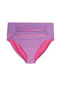 Swim by Zizzi, Femmes Bas de bikini 'Svary', violet / rose / blanc