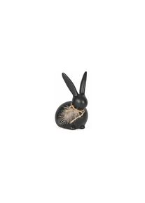 Ackerman Osterhase &raquo;CHALET Hase Tinte L 12 x 8 x 18 cm&laquo;, schwarz, Keramik, B/H/T: 12 cm x 18 cm