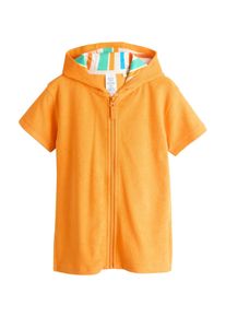 next Bademantel Jungen Gr&ouml;&szlig;e 80 t&uuml;rkis / orange / wei&szlig;