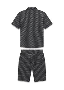 Guess, Gar&ccedil;ons Pyjama, gris clair / noir