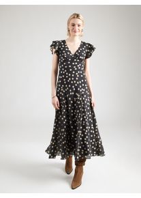 Topshop, Femmes Robe 'SAGA', beige / noir