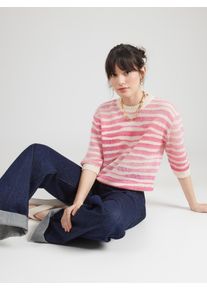 Rich & Royal Rich & Royal, Femmes Pull-over, rose / blanc