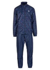 Sergio Tacchini Trainingsanzug 'Scotland' Herren Gr&ouml;&szlig;e L blau / navy / rot / wei&szlig;