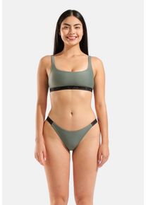 arena, Femmes Bikini 'Solid Elastic Beach', vert / noir