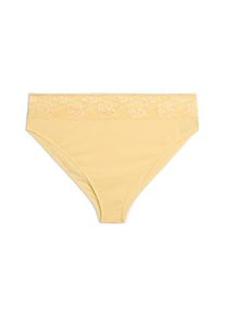 Devoted by Zizzi, Femmes Slip 'Lnoa', jaune