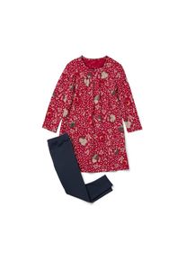 Tchibo - Kinder Nachthemd mit Leggings - Baby - Gr. 98/104 - dunkelblau/print