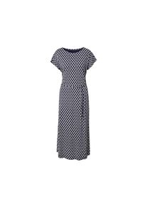 Tchibo - Bedrucktes Jerseykleid - Damen - Gr. M - dunkelblau/print