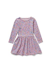 Tchibo - Kinder-Jerseykleid - Gr. 98/104 - rosa/gebl&uuml;mt