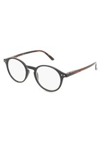 Lesebrille I Need You SASHA | Unisex | Fassung: Panto, Kunststoff, Schwarz Havanna