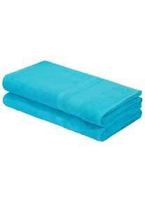 Goodproduct, GOODproduct Saunatuch &raquo;Vanessa, als Set und Serie erh&auml;ltlich, 2 Saunat&uuml;cher, 80x200cm&laquo; Handt&uuml;cher mit Bord&uuml;re, 100% Baumwolle, einfarbig,