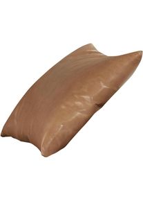Calia italia, Calia italia Dekokissen &raquo;Romeo&laquo; in gewachstes Anilin-Leder, cognac, unifarben, Leder, 1 Stk.