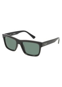 Ray-Ban Ray Ban Junior RJ9196S | Lunettes de soleil unisexe | Rectangulaire | Monture: Plastique Noir Noir | Couleur du verre: Vert Plein