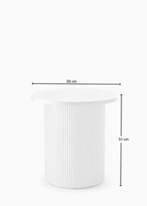 Couchtisch in beige, 50 cm, bonprix