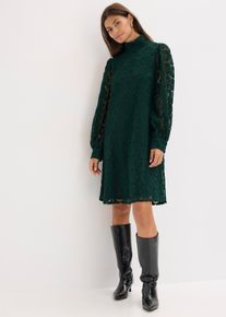 Minikleid aus Spitze in gr&uuml;n, Gr&ouml;sse 34, bonprix