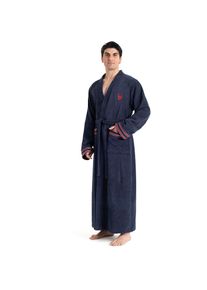 Bruno Banani, Unisexbademantel &raquo;Roy, ideal f&uuml;r Sauna & Spa, Standardl&auml;nge & &Uuml;berl&auml;nge&laquo; 1 Stk. farblich abgesetzten Streifen, Bademantel, S-3XL, auch 