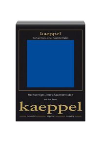 Kaeppel, Spannbettlaken &raquo;Single Jersey Mako Elasthan&laquo; aus 97% Baumwolle und 3% Elasthan, royal, Jersey-Elasthan, Obermaterial: 97% Baumwolle, 3% 