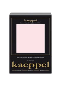 Kaeppel, Spannbettlaken &raquo;Single Jersey Mako Cotton&laquo; Bettlaken aus 100% Baumwolle, ros&eacute;, Jersey, Obermaterial: 100% Baumwolle, 1 Stk.