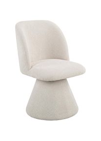 Hela, Hela Drehstuhl &raquo;BARI II&laquo; (Set) 1 Stk.360&deg; drehbar, Polsterfuss, Webstoff, fest gepolstert, beige, beige, Metall, Polyester, Stoff, B/H/T: 54 cm 