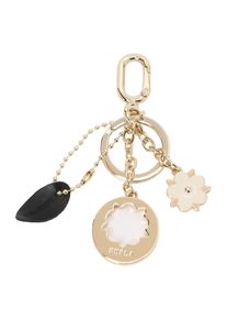 Furla Schl&uuml;sselanh&auml;nger Damen Gr&ouml;&szlig;e One Size gold / schwarz / wei&szlig;