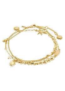 Pilgrim Armband 'PRISM' Damen Gr&ouml;&szlig;e One Size gold / perlwei&szlig;