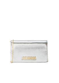 Love Moschino Clutch Damen Gr&ouml;&szlig;e One Size silbergrau
