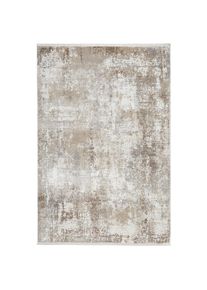 Dieter Knoll Collection Dieter Knoll Vintage-Teppich , Beige , Textil , Abstraktes , rechteckig , 160x230 cm , ISO 9001, Bsci, Oeko-Tex&reg; Standard 100, Made in Turkey , f&uuml;r Fussbodenheizung geeignet, pflegeleicht, leicht zusammenrollbar , Teppiche & B&ouml;den, Teppich, Vintageteppich