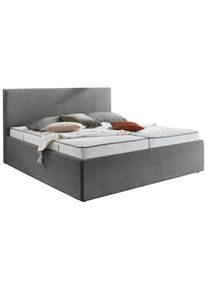Boxxx Polsterbett , Grau , Textil , 140x200 cm , Schlafzimmer, Betten, Polsterbetten