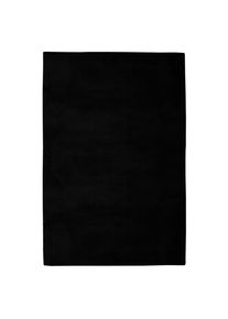Novel Hochflorteppich , Schwarz , Textil , Farbverlauf , rechteckig , 160x230 cm , f&uuml;r Fussbodenheizung geeignet , Teppiche & B&ouml;den, Teppich, Hochflorteppiche & Shaggys