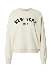 Pieces Sweatshirt 'PCTAMY' Damen Gr&ouml;&szlig;e XL beige / schwarz