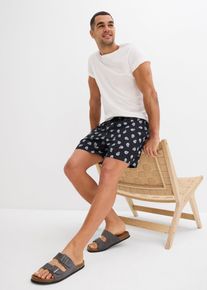 Badeshorts Herren in schwarz, Gr&ouml;sse 52/54 (L), bonprix
